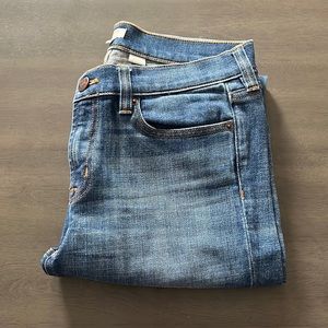 J.Crew light wash straight leg jean size 28